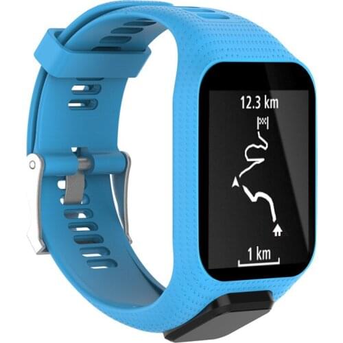 30pcs Hot Smartband Silicone band Frame Waterproof Watch Strap Replacement Bracelet for TomTom Runner 2/Spark/Spark 3/Adventurer