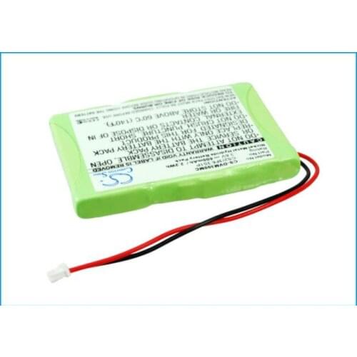 Cameron Sino 600mAh battery for DIGITAL ALLY DVM 500 DVM-RMT 135-0035 CS2/3F6 3S1P Camera Battery