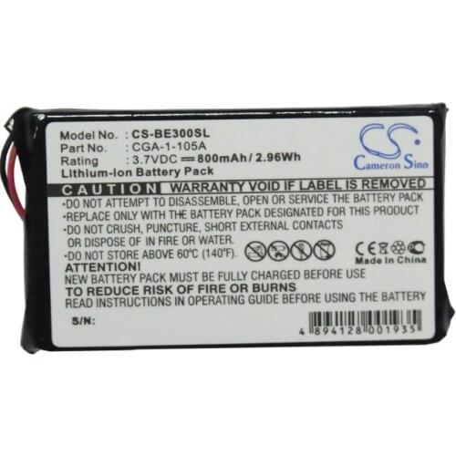 Cameron Sino 800mAh Battery For Casio Cassiopeia BE-300 Cassiopeia BE-500,CGA-1-105A