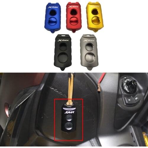 For YAMAHA Scooter X-MAX 300 Key Case Cover XMAX 300 XMAX 125 XMAX 250 XMAX 400 2017-2020 Motorcycle CNC Key Holder Protection