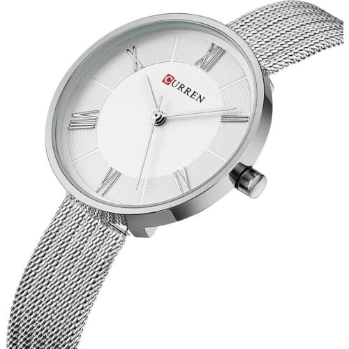 CURREN Brand Luxury Women Bracelet Watches Casual Ladies Dress Quartz Clock Full Steel Female Watch Montre Femme reloj mujer