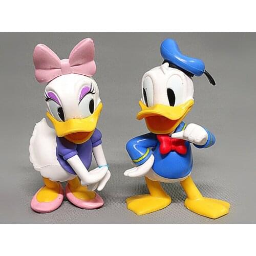 Action Toy Figures Disney Foreign Trade Bulk Classic Cartoon Mickey Donald Donald DaisyOffice Doll Model