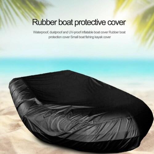 Inflatable Boat Cover Waterproof Dinghy Protection Dust Cover UV-proof Inflatable Boat Cover Rubber Boat Protective Cover