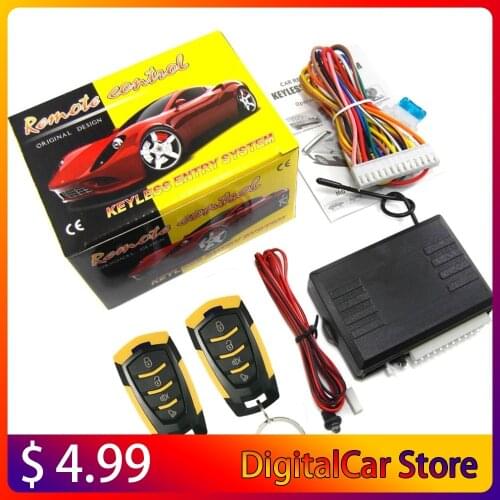 M616-8182 Car Remote Control Central Lock Alarm Device With Motor System