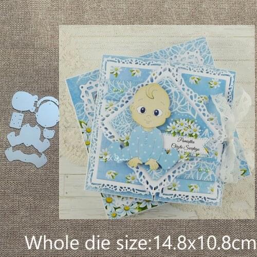 XLDesign Craft Metal Cutting Dies stencil mold lovely baby decoration scrapbook Album Paper Card Craft Embossing die cuts