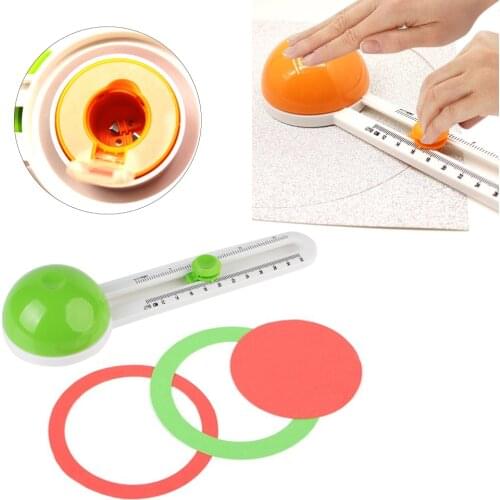 White Paper Rotating Circular Cutter Toy Manual Lesson Tool Is Easy To Operate And Learn Rotary Circle Cutter Toys For Children