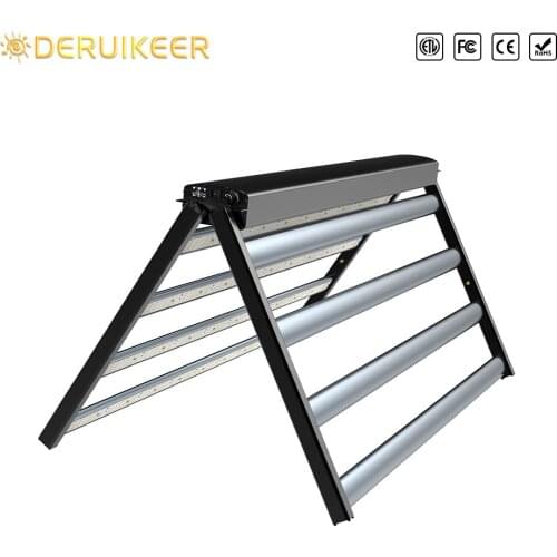 Deruikeer Led Grow Light New Design Aluminum Foldable Grow Lamp Samsung LM301b Greenhouse Dimmable Seed Veg Flower 2021