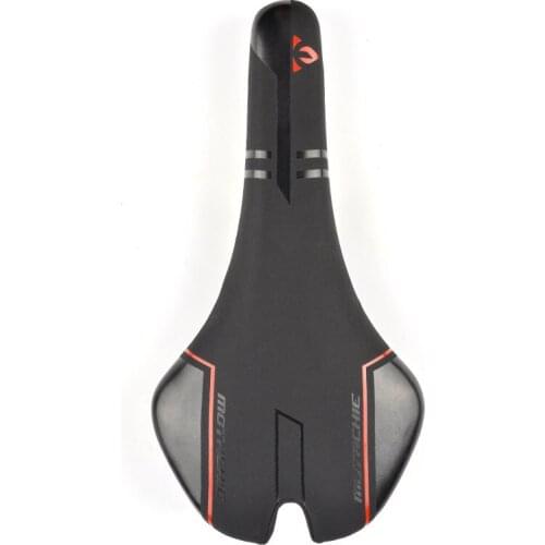 MTB Bicycle Saddle Seat Shock Absorbing Matte PVC Fabric Breathable Soft Comfort Bike Saddle Road Cycling Skidproof Cushion