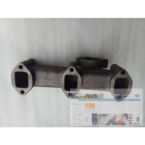Exhaust manifold for Laidong KM390BT and for tractor Luzhong brand, part number