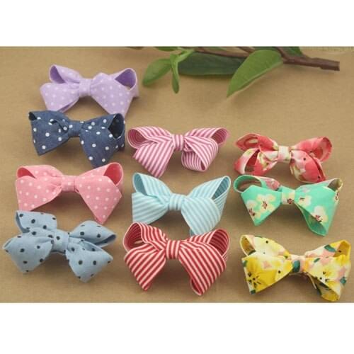 10Color Hair Bows Girls Hair Clip Hairpins Flower Headband 2017 Cute Headwear For Girls Hair Accessories