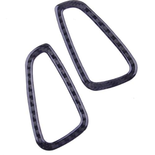 2Pcs/Set Car Interior Dashboard Side Air Vent Outlet Cover Trim Carbon Fiber Fit For Chevrolet Camaro 2016 2017 2018 2019 2020