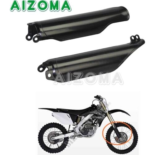 2pcs Dirt Bike Supermoto Fork Guards Protector For Honda CR125 CR250 CR500 1993-2018 CRF250R CRF450R CRF250X CRF450X CRF 450 RX