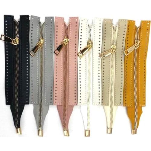 24.5cm Colorful High Quality Open-end Auto Lock Gold Metal Zipper DIY Handcraft For Clothing Pocket Garment Shoe Bag Accessories