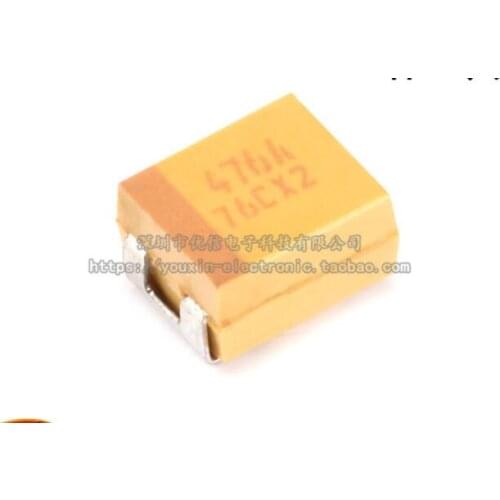 3528B type 6.3V 10V 16V 25V 4.7UF 10UF 22UF 33UF 47UF 100UF 150UF 220UF 20% SMD/Chip Tantalum Capacitors AVX original