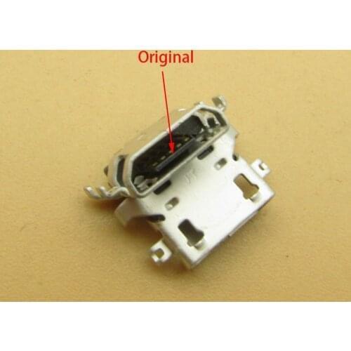 50pcs usb charge charging charger connector for lenovo S968T A690E A376 A390T a670t P708 A3900 S870E A380T plug dock port