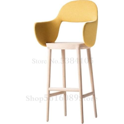 Bar Chair Home Bar Chair Cafe Bar Back Chair Nordic Design Furniture