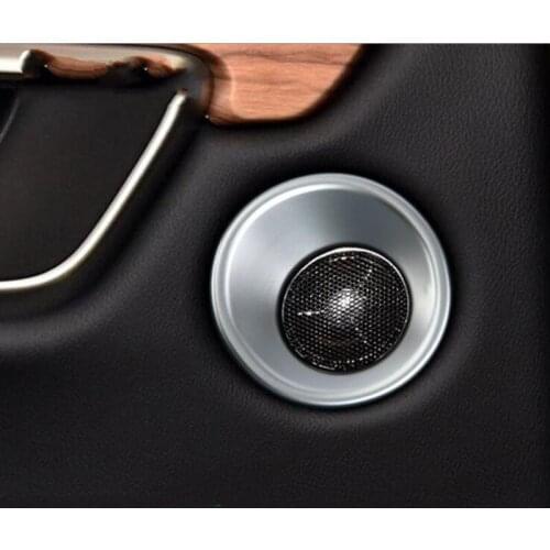 Free Shipping For Honda CR-V 2017 2PCS High Quality ABS Chrome Car High-Pitched Speaker Cover Trim Car Styling Accessories