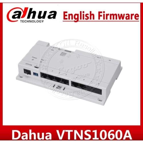 Dahua VTNS1060A Video Intercom POE Switch for IP System VTO2000A Connect max 6 indoor monitors For VTH1510CH VTH1550CH VTH1660CH