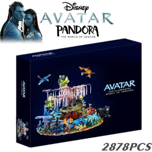 New 2878PCS Disney Avatar The Illuminated World of Pandora Star Space Wars Building Blocks Bricks Toys Kids Adult Child Gift