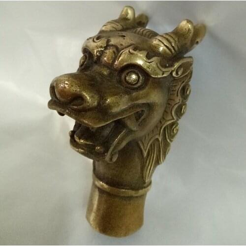 Chinas old bronze sculpture faucet