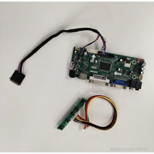 Kit for B140XTN02.5 Display Screen Panel 1366X768 LCD VGA DVI HDMI LVDS LED DIY Controller board M.NT68676 40pin Monitor 14"