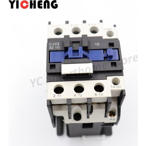 AC contactor 32A 3P+1NO/1NC Rail installation lc1d CJX2- 3210 1 normally open contact / CJX2- 3201 1 normally closed contact