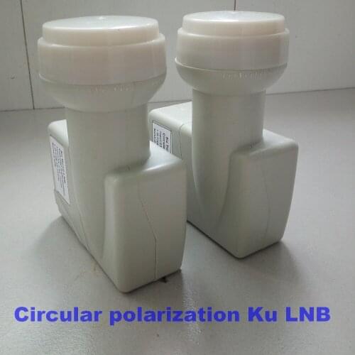 STARGOLD Circular polarization Twin LNB 10.75GHz Best Signal digital HD KU Band High Gain Low noise satellite Dish LNB