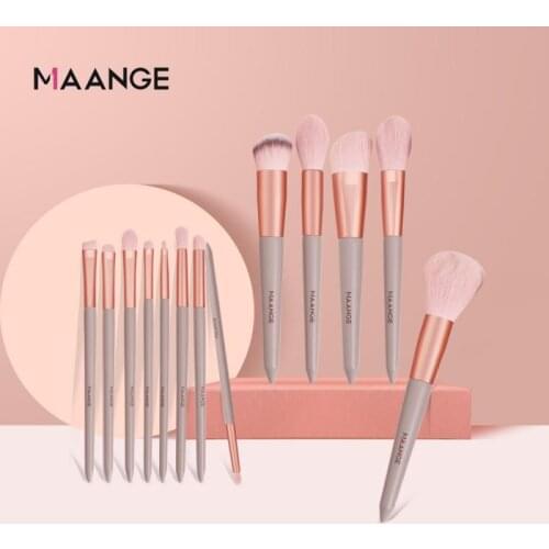 MAANGE 13 Makeup Brush Set Beauty Tools Eyeshadow Foundation Powder Eyeliner Eyelash Lip Blending Beauty Makeup Brush Maquiagem
