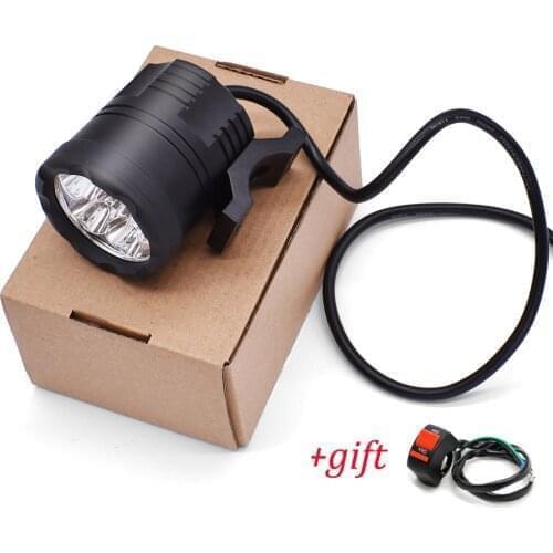 Motorcycle Headlight Auxiliary Lamp 60W LED Moto Spotlight Fog Light For Honda CB1100 GIO CRF1000L AFRICA TWIN CBF 1000 CB600F