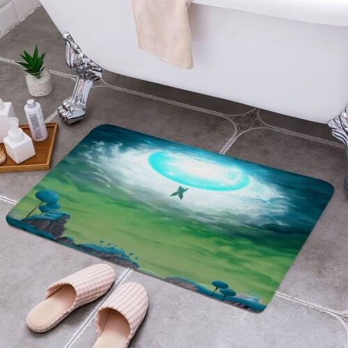 Spirit Bomb 3D Print Doormats Rectangle Non-Slip DoorMat Bedroom Kitchen Entrance Print Door rugs Dropshipping