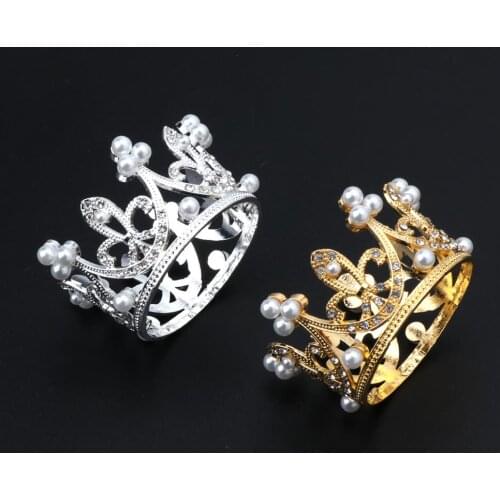 Newborn Girls Boys Photography Gold Crown Props Little Baby Photo foto shooting Crown Accessories Infant bebe fotografia Prop