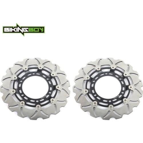BIKINGBOY Daytona 750 91 92 93 Daytona 900 91-96 Daytona 900 Super III 94-97 Speed Triple 900 95 Front Brake Discs Disks Rotors