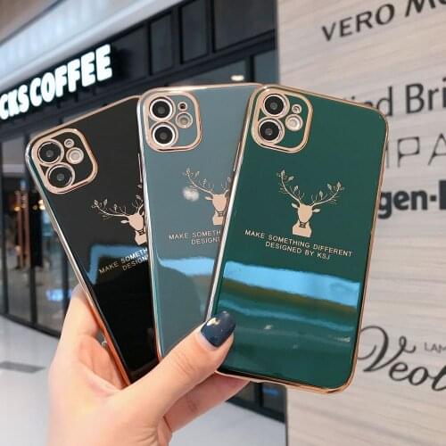 PINZHENG Phone Case For iPhone X XR XS 11 12 Pro Max Anti-Fall TPU Silicone Soft Phone Protective Back Cover For 7 8 6 6S Plus