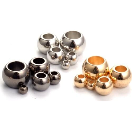 100pcs Flat Round CCB Acrylic Spacer Beads Large Hole Scarf Beads for jewelry making, 4mm 6mm 8mm 10mm 12mm