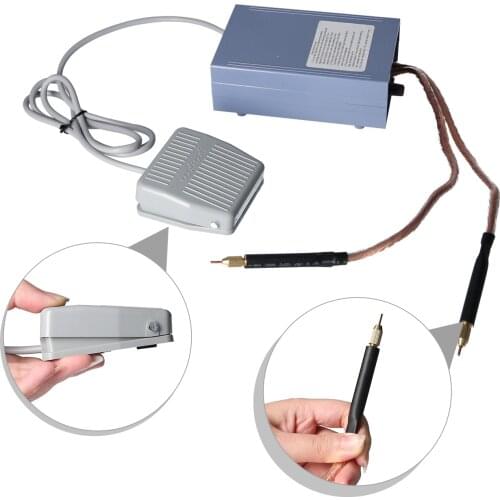 Handheld Spot Welder 5000W High Power Spot Welding Machine Portable 0-800A Current Adjustable Welders for 18650 Battery US Plug