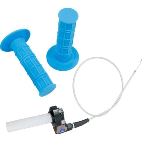 Fast Motorcycle Accelerator Grips Spare Parts for Motorcycles Handlebar Grip Motocross Pro Taper Throttle Pit Bike 125cc Handles