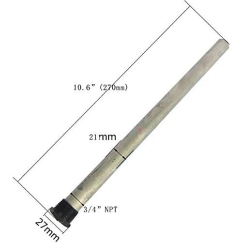 27x270mm (10.6"Length) Electric Water Heater Magnesium Anode Rods 1PCS