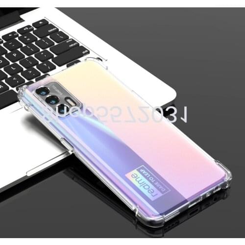 For OPPO Realme X7 Max Case Transparent Soft TPU Clear Cover For Realme C25 5G Coque Shell