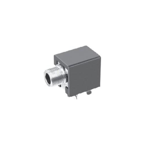 1000pcs Screw Phone Jack 3.5mm 3 pin mono channel socket for 2 poles earphone plug through hole DC30V 0.5A