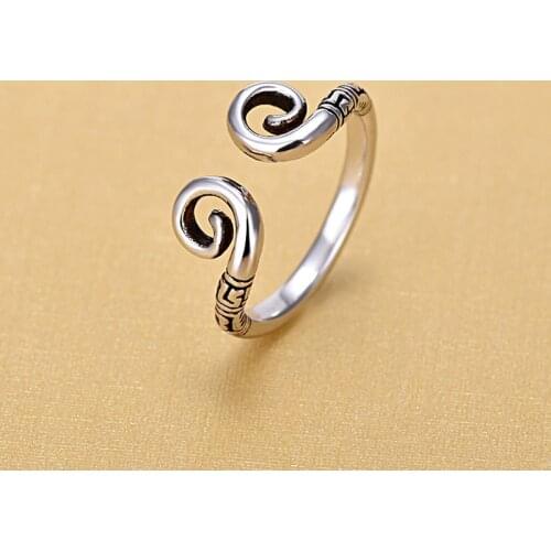 2018 New Arrivals Thai 925 Sterling Silver Rings for Women Ring Fashion Sterling Silver Jewelry