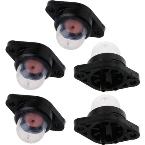 5pcs Petrol Snap in Primer Bulb Fuel For Chainsaws Blowers Trimmer Carburetor