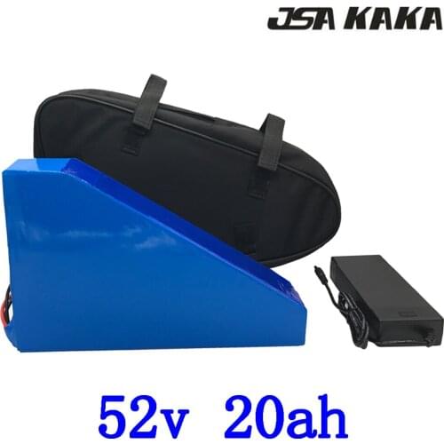 52V 20AH Ebike Battery 51.8V 52V 48V 20AH electric bike battery 51.8V 48V 1000W 1500W 2000W Lithium Scooter Battery+5A charger