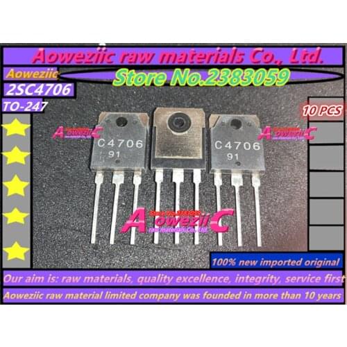 Aoweziic 100% new imported original 2SC4706 C4706 TO-247 NPN triode power switch 900V 14A