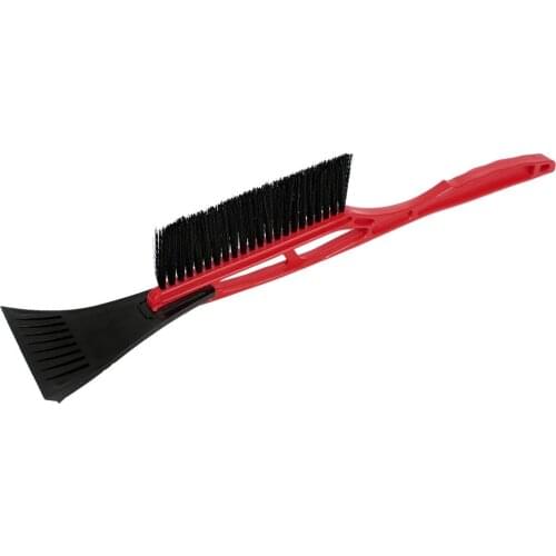 Auto Trailer Red Plastic Handle Bear Claw Ice Scraper Snow Brush 52cm Long
