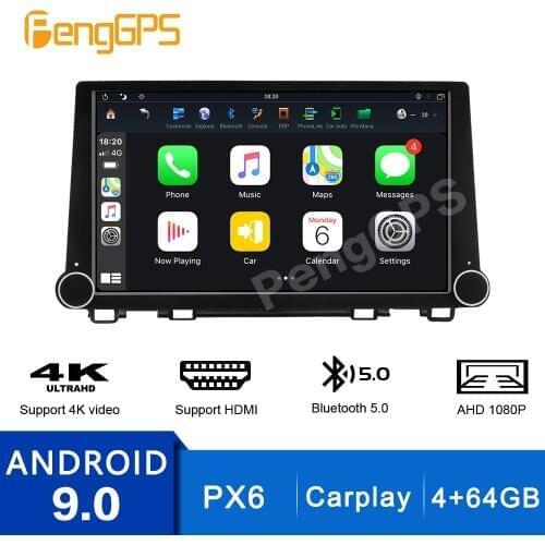 Car Stream Media for Honda C-RV CRV 2017-2020 Multimedia Headunit Parking Mode Recorde PX6 Carplay DSP 4+64G Rear View Mirror