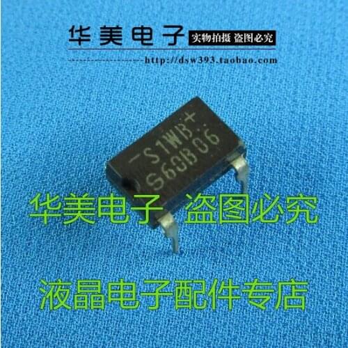 Free Delivery.S1WB60 S1WBS60 1A600V line rectifier bridge DIP4