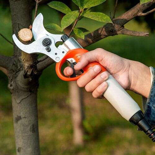 Cordless Pruner Lithium-ion Pruning Shear Efficient Fruit Tree Bonsai Pruning Cutter Landscaping Electric Tree Branches Pruner