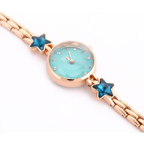 New star diamond ladies watch Korean casual fashion bracelet female watch student quartz watch