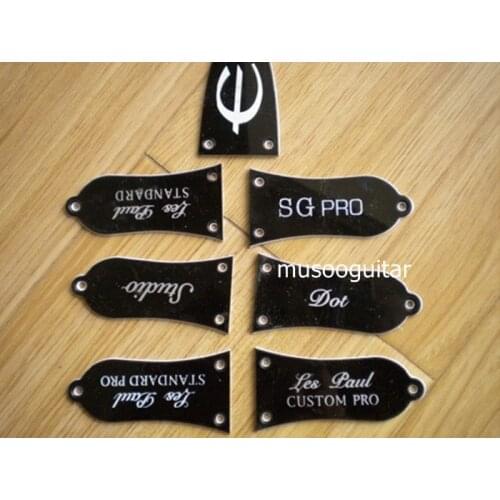 Black Truss Rod Cover For Guitar 3 Holes Guitar Parts Accessories