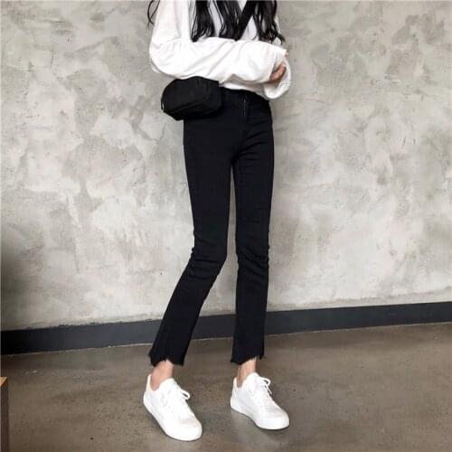 Cheap Wholesale 2019 New Spring Summer Hot Selling Womens Fashion Casual Denim Pants NC23